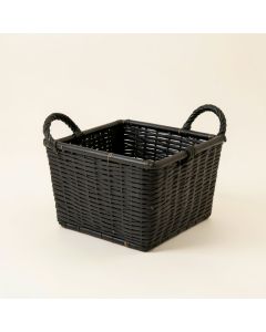 Cedar Crossing Empty Storage Basket - Black (synthetic illustration; no displayed measurements)