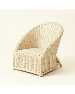 River Dale Outdoor Lounge Chair - Ivory (synthetic illustration; no displayed measurements)