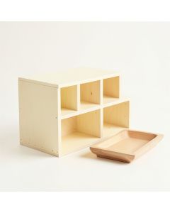 Wren Arc Empty Coffee-Station Organizer - Cream (synthetic illustration; no displayed measurements)