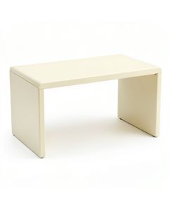 Cliff Brook Desktop Monitor Riser - Cream (synthetic illustration; no displayed measurements)