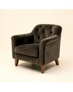 Bima 28.1 '' Wide Tufted Polyester Armchair (synthetic illustration; no displayed measurements)