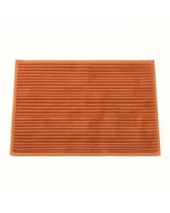 Cliff Crest Bath Mat - Terracotta (synthetic illustration; no displayed measurements)