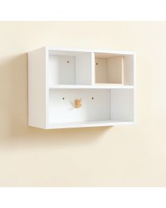 Cove Dale Wall-Mounted Entryway Organizer Shelf - White (synthetic illustration; no displayed measurements)