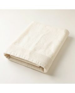Laurel Crossing Bath Towel - Ivory (synthetic illustration; no displayed measurements)