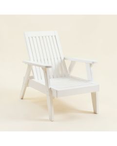 Ash Arc Outdoor Lounge Chair (synthetic illustration; no displayed measurements)