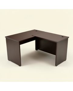 L-Shape Executive Desk (synthetic illustration; no displayed measurements)