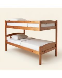 Cotillard Twin Over Twin Solid Wood Bunk Bed By Harriet Bee (synthetic illustration; no displayed measurements)