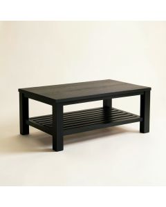 Rowan Arc Coffee Table - Black (synthetic illustration; no displayed measurements)