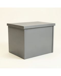 Vale Canyon Closed Outdoor Storage Box - Gray (synthetic illustration; no displayed measurements)