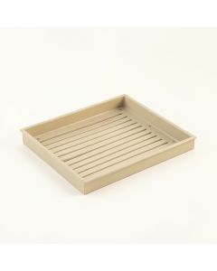 Shore Dale Empty Under-Desk Cable Tray - Beige (synthetic illustration; no displayed measurements)
