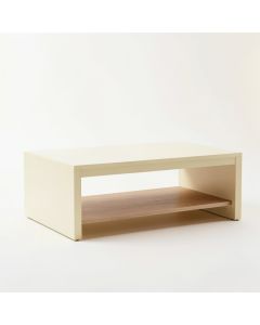 Hill Bend Coffee Table - Cream (synthetic illustration; no displayed measurements)