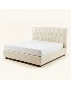Dauberville Queen Tufted Upholstered Platform Bed (synthetic illustration; no displayed measurements)