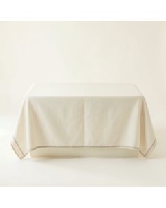 Ridge Canyon Flat Bed Sheet - Cream (synthetic illustration; no displayed measurements)