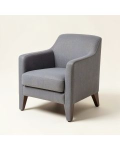 Magni Fabric Remove Arm Chair In Gray (synthetic illustration; no displayed measurements)