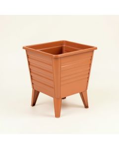 Cliff Crest Empty Raised Planter - Terracotta (synthetic illustration; no displayed measurements)
