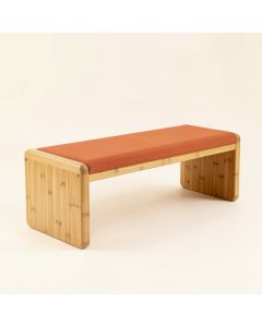 Juniper Canyon Indoor Bench - Terracotta (synthetic illustration; no displayed measurements)