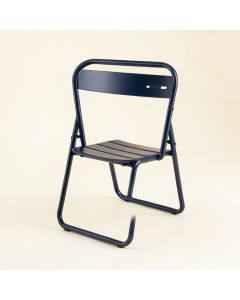 Slate Branch Folding Outdoor Chair - Navy (synthetic illustration; no displayed measurements)
