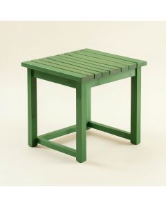 Birch Bend Compact Balcony Table - Green (synthetic illustration; no displayed measurements)