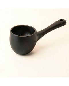 Willow Crest Cooking Spoon - Black (synthetic illustration; no displayed measurements)