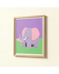 Be Younique - Elephant Framed Graphic Art (synthetic illustration; no displayed measurements)