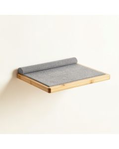 Glen Crossing Wall-Mounted Cat Perch - Gray (synthetic illustration; no displayed measurements)