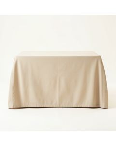 River Dell Flat Bed Sheet - Beige (synthetic illustration; no displayed measurements)