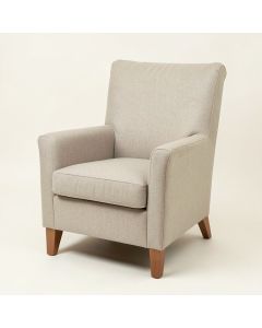 Lefebre 25.25 '' Wide Linen Slipcovered Wingback Chair (synthetic illustration; no displayed measurements)