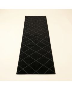 Shore Crest Narrow Runner Rug - Black (synthetic illustration; no displayed measurements)