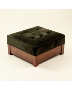 Torquay 48 '' Velvet Tufted Rectangle Cocktail Ottoman (synthetic illustration; no displayed measurements)