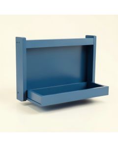 Wren Crossing Empty Wall-Mounted Tool Organizer Panel - Blue (synthetic illustration; no displayed measurements)