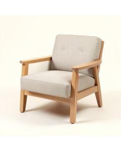Apollos 30 '' Wide Polyester Armchair (synthetic illustration; no displayed measurements)
