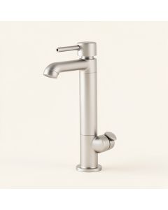 Rainfall Shower Faucet With Rough-In Valve (synthetic illustration; no displayed measurements)