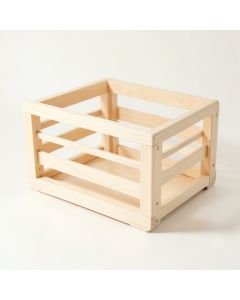 Clay Field Empty Furniture-Style Pet Crate - Ivory (synthetic illustration; no displayed measurements)