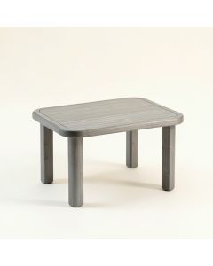 Wren Crossing Compact Balcony Table - Gray (synthetic illustration; no displayed measurements)