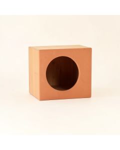 Bay Dell Wall-Mounted Cat Perch - Terracotta (synthetic illustration; no displayed measurements)