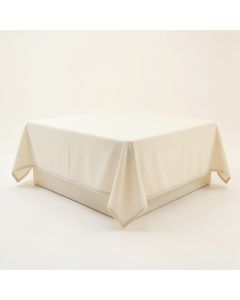 Summit Brook Flat Bed Sheet - Ivory (synthetic illustration; no displayed measurements)