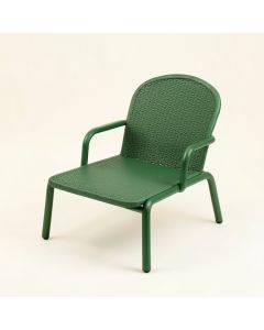 River Bridge Outdoor Lounge Chair - Green (synthetic illustration; no displayed measurements)
