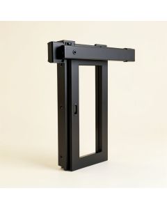 Heavy Duty Sliding Standard Single Barn Door Hardware Kit (synthetic illustration; no displayed measurements)