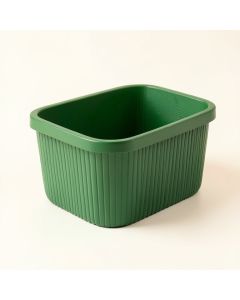 Flint Brook Empty Storage Basket - Green (synthetic illustration; no displayed measurements)