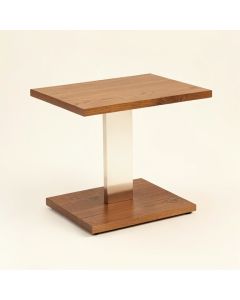 Sizemore Solid Wood End Table (synthetic illustration; no displayed measurements)