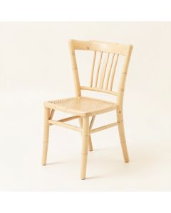Elm Branch Dining Chair - Ivory (synthetic illustration; no displayed measurements)