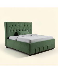 Brittany Tufted Upholstered Platform Bed (synthetic illustration; no displayed measurements)