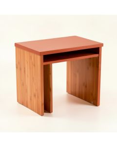 Flint Bend Small Writing Desk - Terracotta (synthetic illustration; no displayed measurements)
