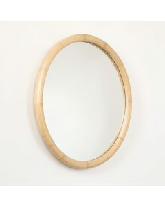 Cliff Bluff Framed Wall Mirror - Cream (synthetic illustration; no displayed measurements)