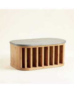 Lake Crossing Shoe Storage Bench - Gray (synthetic illustration; no displayed measurements)