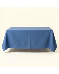Birch Crest Flat Bed Sheet - Blue (synthetic illustration; no displayed measurements)