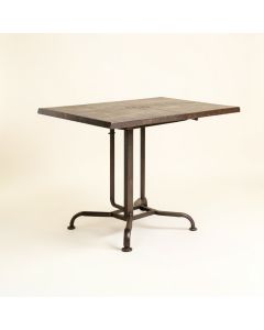 Derbyshire Rustic Metal Dining Table (synthetic illustration; no displayed measurements)