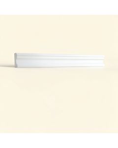 Ashford 24 '' H X 8 '' W X 1/2 '' D Molded Classic Wainscot Wall Panel (synthetic illustration; no displayed measurements)
