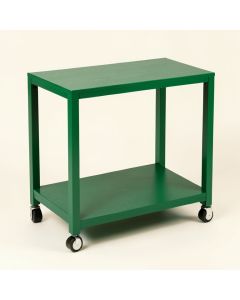 Pine Dale Empty Rolling Workshop Cart - Green (synthetic illustration; no displayed measurements)