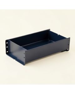 Ridge Crossing Empty Under-Desk Cable Tray - Navy (synthetic illustration; no displayed measurements)